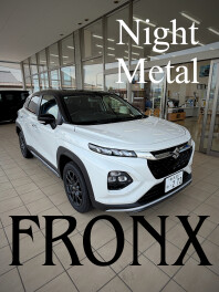 フロンクス　ナイトメタルスタイルの試乗車あります！